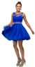 Main image of Illusion Sweetheart Neck Short Tulle Homecoming Party Dress